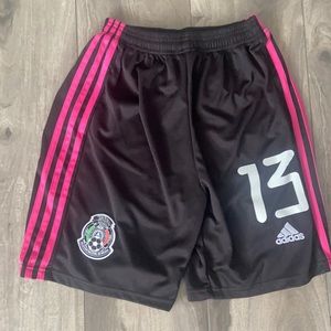 Guillermo Ochoa soccer shorts large
